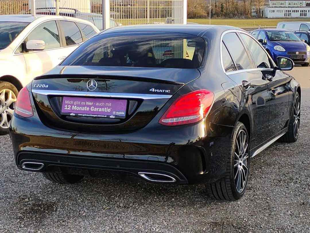 Foto 7: Mercedes-Benz C-Klasse C 220 d 4MATIC Aut. AMG-Line!