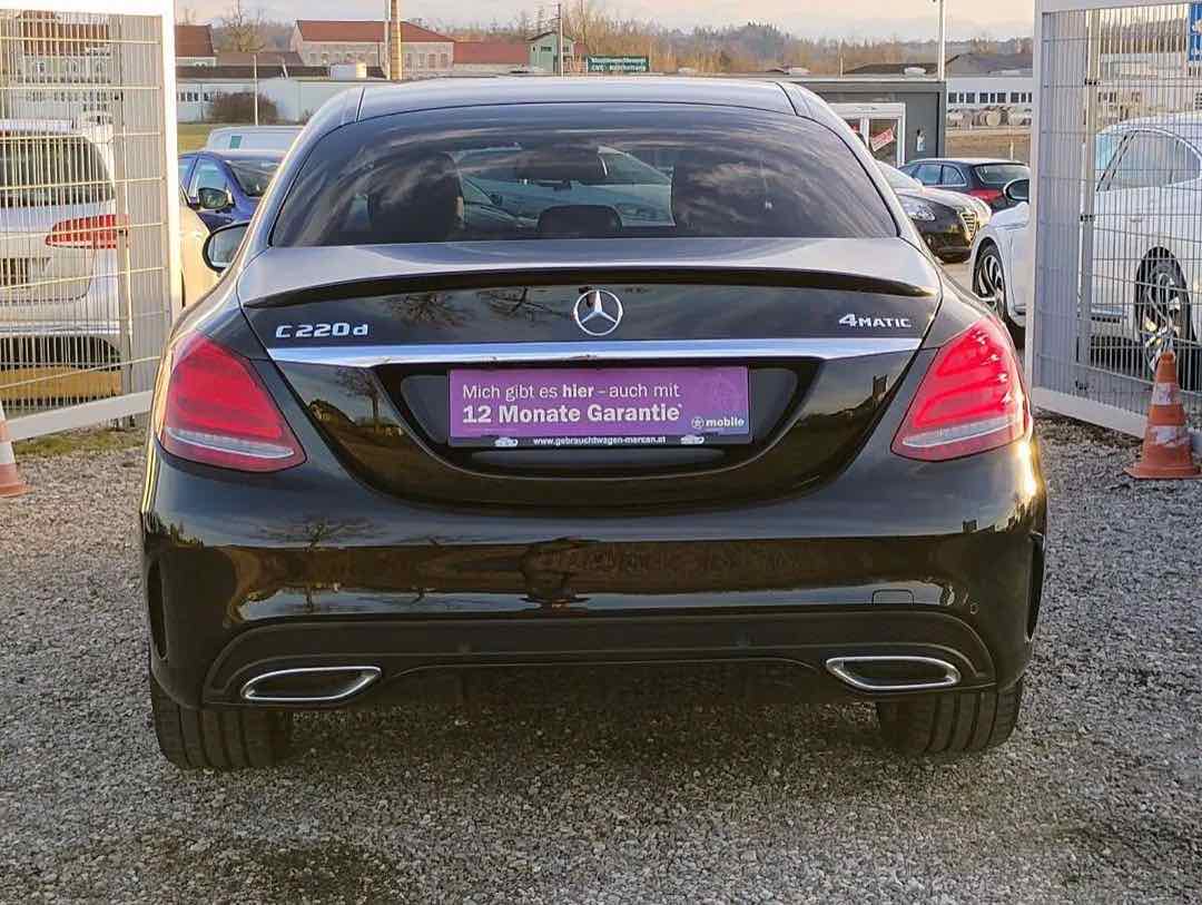 Foto 8: Mercedes-Benz C-Klasse C 220 d 4MATIC Aut. AMG-Line!