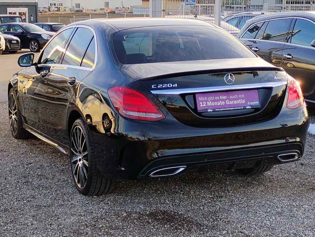 Foto 9: Mercedes-Benz C-Klasse C 220 d 4MATIC Aut. AMG-Line!