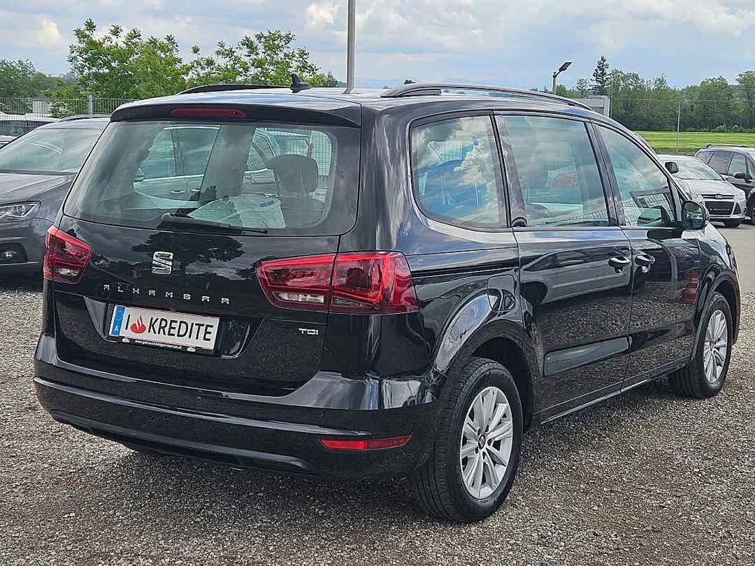 Foto 5: Seat Alhambra 2,0 TDI CR DSG Erstbesitz / 7-Sitze