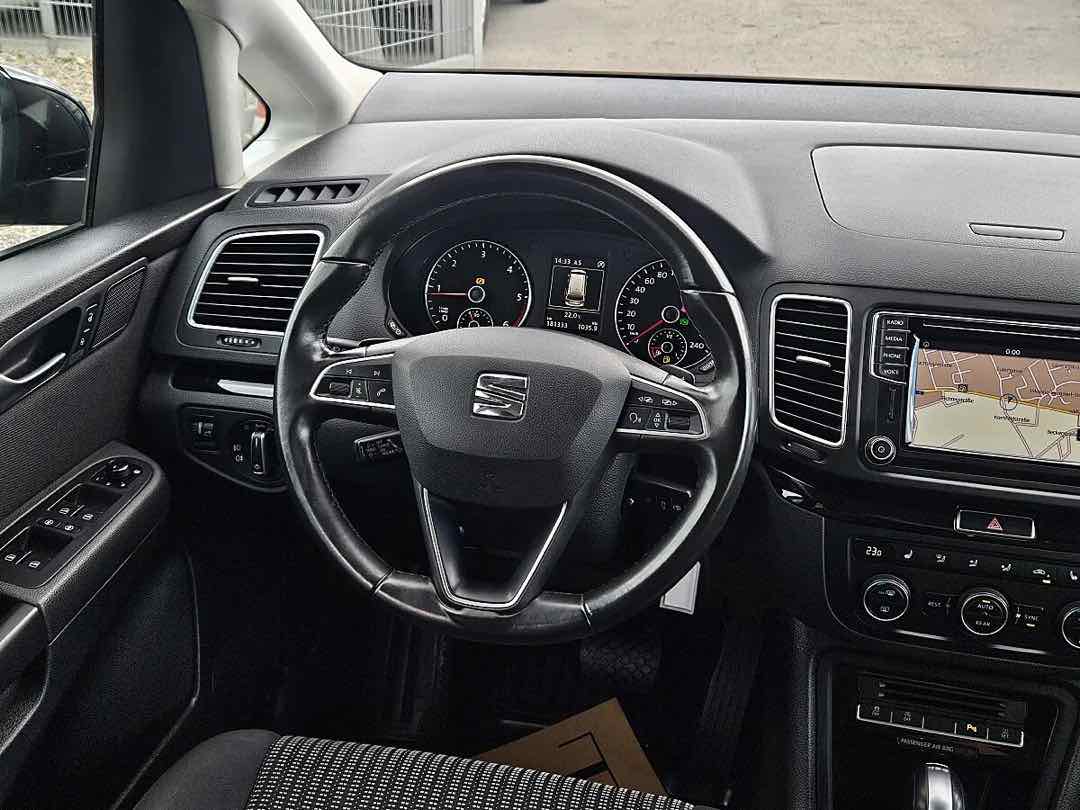 Foto 9: Seat Alhambra 2,0 TDI CR DSG Erstbesitz / 7-Sitze